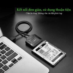 Bộ chuyển đổi USB 2.0 sang Sata 2.0 UGREEN 20216 Tích hợp OTG, 2,5 và 3,5