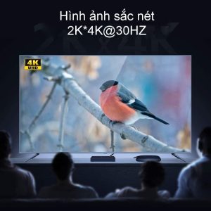 Bộ gộp HDMI KVM UGREEN CM200 - Gộp 2 máy tính dùng chung 1 màn hình, sử dụng chung chuột và bàn phím