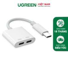 Bộ mở rộng Type-C UGREEN CM232 - Hỗ trợ xuất âm thanh Hifi , sạc nhanh dòng 3A