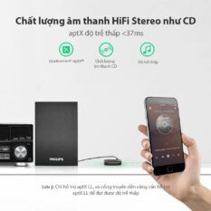 Bộ nhận âm thanh Bluetooth 5.0 UGREEN CM279 Hỗ trợ chuẩn âm thanh APTX - Độ trễ thấp, có micro hỗ trợ đàm thoại - Pin hoạt động 10 giờ liên tục