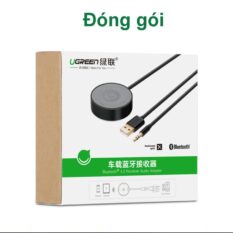 Bộ nhận Bluetooth 4.2 UGREEN CM125 - Sử dụng trên xe hơi hỗ trợ công nghệ chuẩn âm thanh aptX