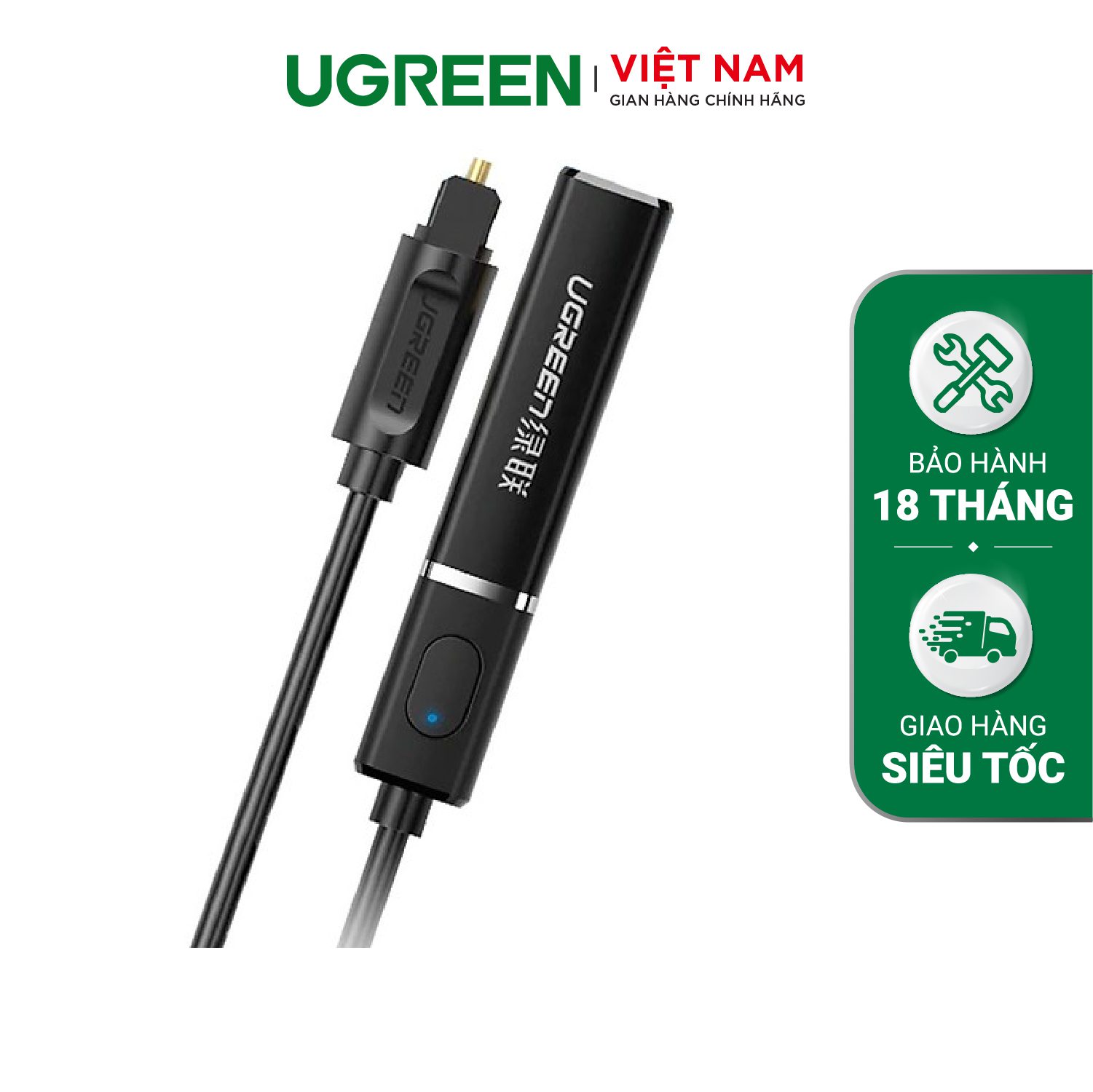 Bộ phát âm thanh Bluetooth 5.0 UGREEN CM150 - Cổng kết nối Optical, hỗ trợ âm thanh Hifi chất lượng cao – Ugreen Việt Nam