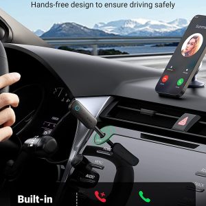 Bộ phát Bluetooth 5.0 Aux UGREEN CM403 - 2 chế độ TX, RX - Kèm nút chấp nhận/ từ chối cuộc gọi