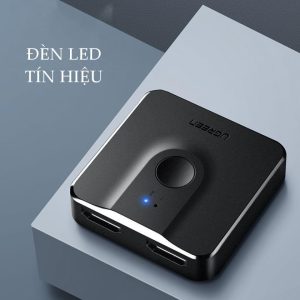 Bộ Switch HDMI 2 ra 1 UGREEN CM217 (tương thích ngược 1 ra 2) chuẩn 1.4