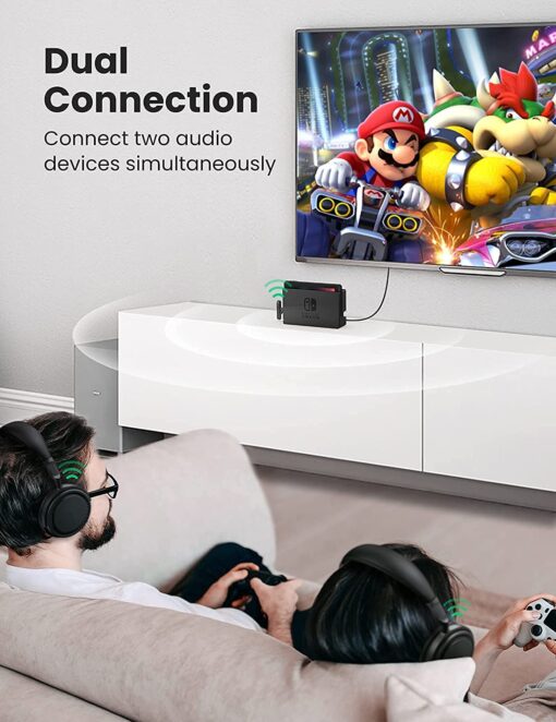 Bộ thu/ phát Bluetooth UGREEN CM399 Cổng Type-C - Dành cho Nintendo Switch và PlayStation