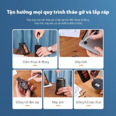 Bộ tua vít đa năng hợp kim nhôm 38 trong 1 đa chức năng dành cho điện thoại / máy tính / máy ảnh / radio / thiết bị điện tử UGREEN CM372 80459