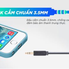 Cáp âm thanh kéo dài hai đầu chuẩn 3.5mm 1 đầu đực 1 đầu cái UGREEN AV124