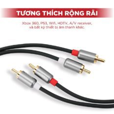 Cáp Audio 2 đầu RCA dài 0.5-5m UGREEN AV104