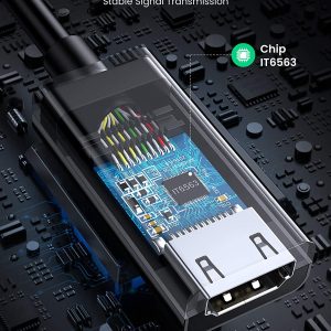 Cáp chuyển Displayport sang HDMI 4k@60Hz Ugreen 70694 8 Cáp chuyển Displayport sang HDMI 4k@60Hz Ugreen 70694