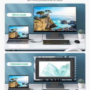 Cáp chuyển Displayport sang HDMI 4k@60Hz Ugreen 70694 9 Cáp chuyển Displayport sang HDMI 4k@60Hz Ugreen 70694