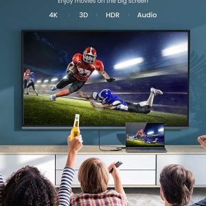 Cáp chuyển Displayport sang HDMI 4k@60Hz Ugreen 70694 12 Cáp chuyển Displayport sang HDMI 4k@60Hz Ugreen 70694