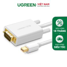 Cáp chuyển đổi Mini Displayport sang VGA dài 15m UGREEN MD103