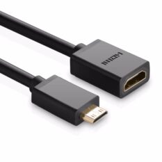 Cáp chuyển đổi mini HDMI đực sang HDMI cái dài 25CM UGREEN 20137