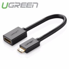 Cáp chuyển đổi mini HDMI đực sang HDMI cái dài 25CM UGREEN 20137