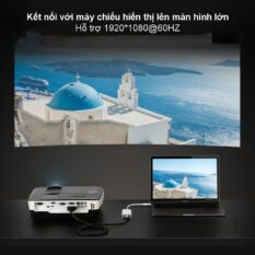 Cáp chuyển đổi Type C sang VGA UGREEN CM114 Hỗ trợ độ phân giải 1920x1080P/60Hz - Lõi đồng nguyên chất, truyền tải tín hiệu ổn định