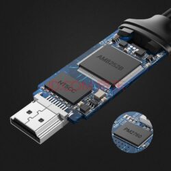 Cáp chuyển đổi USB (Micro Lightning Type-C) sang HDMI dài 1.5m UGREEN 50291