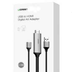 Cáp chuyển đổi USB (Micro Lightning Type-C) sang HDMI dài 1.5m UGREEN 50291