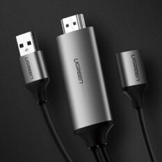 Cáp chuyển đổi USB (Micro Lightning Type-C) sang HDMI dài 1.5m UGREEN 50291