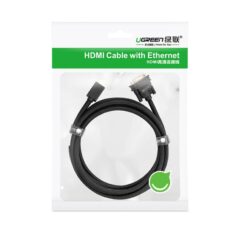 Cáp chuyển HDMI sang DVI (24+1) UGREEN HD133 - Dây bện nylon chống rối, bề mặt mạ vàng 24K