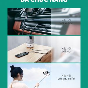 Cáp chuyển Lightning sang 3.5mm UGREEN US211 9 Cáp chuyển Lightning sang 3.5mm Audio UGREEN US211 Hỗ trợ chuẩn MFi - Kết nối tai nghe 3.5mm cho iPhone 11 Pro Max / iPhone Xs Max, …