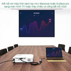 Cáp chuyển Type C sang VGA Full HD UGREEN CM160