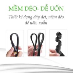 Cáp HDMI 2.0 UGREEN ED015 Hỗ trợ độ phân giải 4Kx2K 3D Full HD1080 dạng dây dẹt