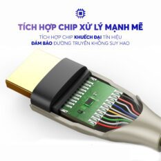 Cáp HDMI 2.0 UGREEN HD131 Dây Carbon chuẩn 4K/60Hz dài từ 1-5m UGREEN HD131