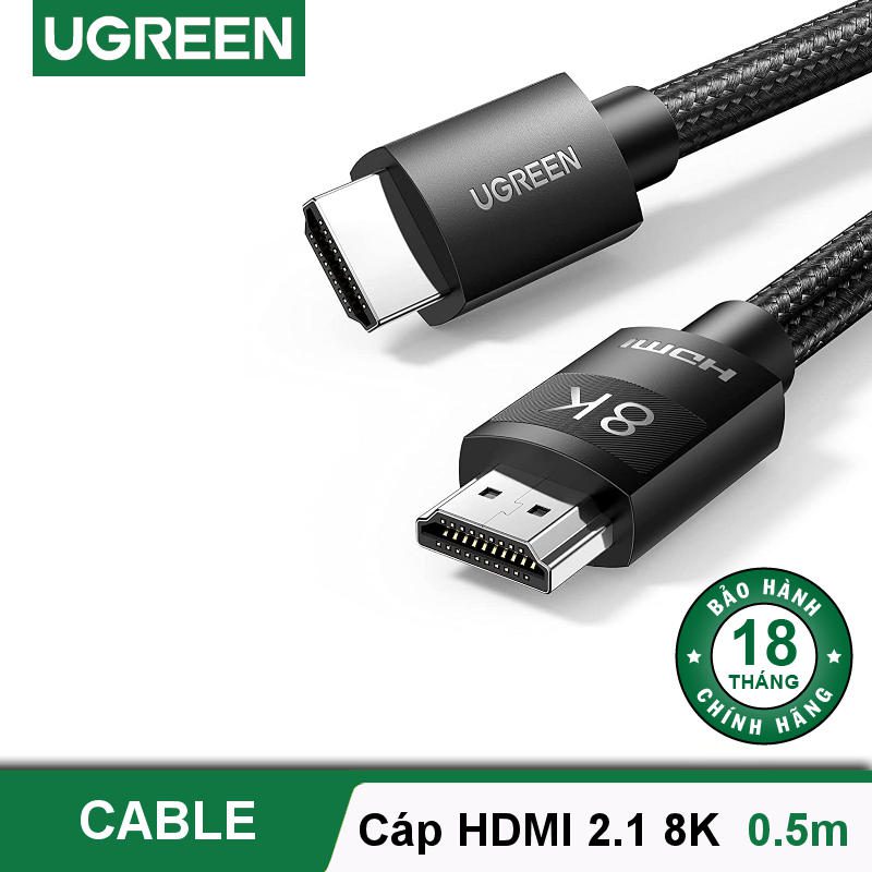 Cáp HDMI 2.1 hỗ trợ 8K UGREEN HD150 – Ugreen Việt Nam