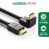 Cáp HDMI  bẻ góc vuông 90 độ dài 5m UGREEN HD103