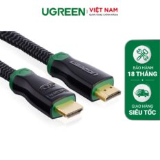 Cáp High-End HDMI 10.2Gbps 19+1 đồng đầu hợp kim dài 1-12M UGREEN HD126