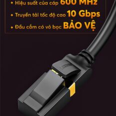 Cáp mạng 2 đầu đúc bọc hợp kim Cat7 UTP dạng cáp tròn dài 2m UGREEN NW107 11269