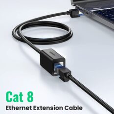 Cáp mạng Cat8 nối dài RJ45 UGREEN 40497 - Hỗ trợ băng thông 40Gbps