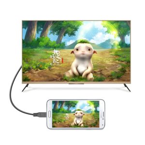 Cáp MHL Micro USB (11pin) sang HDMI dài 2M UGREEN MH102 - 20139 (màu đen).