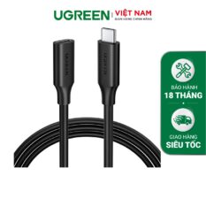 Cáp nối dài Gen 2 UGREEN 10387 Độ phân giải 4K@60Hz - Tốc độ truyền lên đến 10Gbps