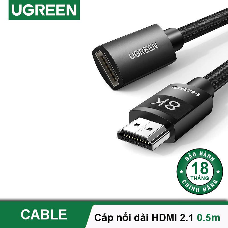 Cáp nối dài HDMI 2.1 8K UGREEN HD151 – Ugreen Việt Nam
