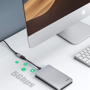 Cáp nối dài USB 3.0 UGREEN US115 - Tốc độ truyền 5Gbps - Dây bện nylon chắc chắn độ dài từ 0.5-2m - Hãng phân phối chính hãng - Bảo hành 18 tháng