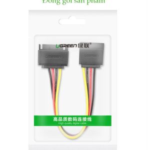 Cáp nối nguồn SATA 15Pin kết nối nguồn điện máy tính với ổ cứng Serial ATA SSD ổ đĩa quang thẻ PCI dài 20cm UGREEN US283