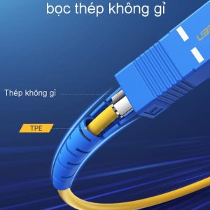Cáp quang UGREEN NW131 - Lõi đơn SC sang SC, tốc độ quang điện - Bọc nhựa TPE chắc chắn 11 Cáp quang UGREEN NW131 - Lõi đơn SC sang SC, tốc độ quang điện - Bọc nhựa TPE chắc chắn