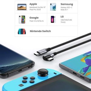 Cáp sạc nhanh USB-C to USB-C PD 60W UGREEN US255