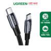 Cáp sạc nhanh Type C PD60W UGREEN US331 - Sạc nhanh chuẩn QC 4.0 - Tốc độ truyền tải lên đến 480Mbps - Tương thích điện thoại Xiaomi / Samsung / Macbook / iPad,…