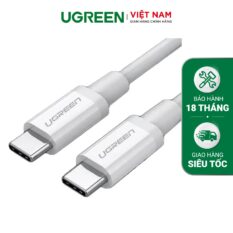 Cáp sạc nhanh Type C UGREEN Sạc nhanh dòng 3A, vỏ bện nylon, đầu hợp kim tản nhiệt tốt