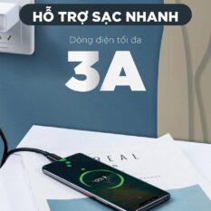 Cáp sạc nhanh Type C UGREEN US286 - Sạc nhanh dòng 3A, khả năng tương thích rộng, lõi đồng nguyên chất