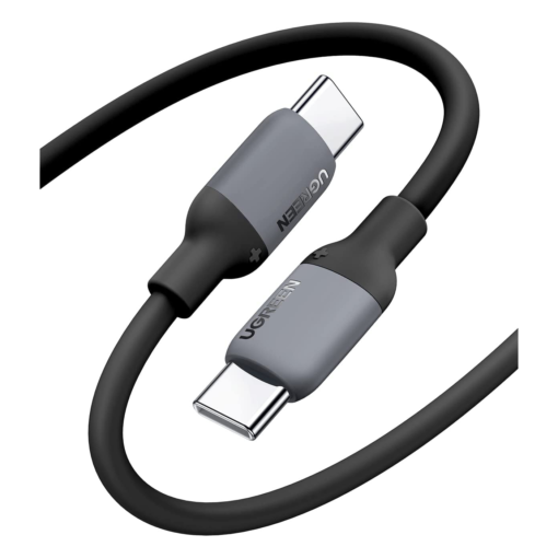 Cáp sạc nhanh USB C to C Ugreen US563 - Đen, 1m