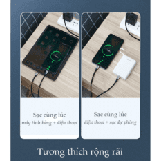 Cáp sạc và truyền dữ liệu 2 in 1 UGREEN US196 cổng USB sang Micro USB và USB Type C