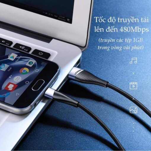 Cáp sạc và truyền dữ liệu cho điện thoại Android USB 2.0 sang Micro USB (hỗ trợ sạc nhanh 18W 5V-2.4A công nghệ sạc Quick Charge 3.0) dài 0.5-2m UGREEN ED017