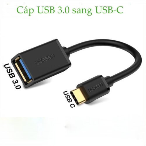 Cáp OTG USB Type C sang USB 3.0 Ugreen US154