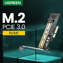 Card chuyển đổi ổ cứng UGREEN CM302 70504 - SSD NVMe M.2 PCIe 2280 to PCI-E 3.0 4X - Hàng chính hãng - Bảo hành 18 tháng