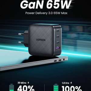 Củ sạc nhanh 65W GaN UGREEN CD224 13 Củ sạc nhanh GaN UGREEN CD224