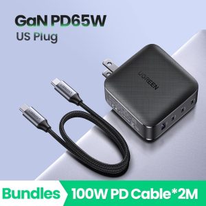 Củ sạc nhanh 65W GaN UGREEN CD224 14 Củ sạc nhanh GaN UGREEN CD224