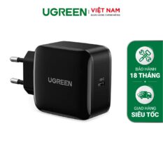 Củ sạc nhanh PD65W UGREEN CD217 - Cổng sạc Type C - Kích thước nhỏ gọn, hiệu suất sạc cao - Sạc đầy MacBook Pro 13 trong 2 giờ